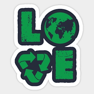 Earth Day Shirt Teacher Environment Day Recycle Earth Day Sticker